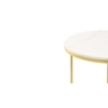 Griffin Nesting Coffee Table In Gold Finish