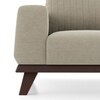 Granada Essential 1 Seater Fabric Sofa In Oyster Beige