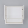 2 Doors Modular Wall Mounted Kitchen Cabinet With Organizer Shelf In Highland Pine Finish