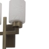Eliante Modern Wall Lights Mild Steel & Glass Material Antique & White Finish