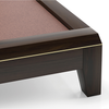 Taarkashi Upholstered Bed Bed Size Queen American Walnut, Colour - Seal Grey B140-18403 Grey