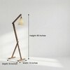 Benji Beige Jute Floor Lamp with Beige Jute Base