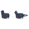 Emila One Seater Motorized Recliner in Blue Colour