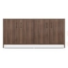 Alex 18 Pair Shoe Rack in Classic Walnut Finish
