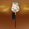 Devansh Metal Electric Wall Light in Black Colour with Multi Shade Count of 1 Light