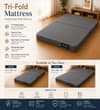 Tri - Folding  Foam Mattress (72 x 48 in, 4 Inches)