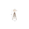 Irwin Beige Jute Shade Floor Lamp