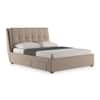 Bornholm Upholstered Bed Size Queen Color Beige