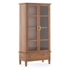 Malabar Mango Wood  Bookshelf in Amber Walnut Finish