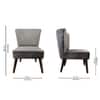 Rowan Solid Wood Accent Chair in Brown Colour