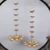 Hanging Dia Urli Set Of 2 In Gold Colour