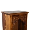 Jidi Sheesham Wood  Prayer Unit in Teak Finish