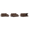 Kowloon Sectional 3 Seater Pull Out Sofa cum Bed In Daschund Brown Colour
