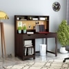 Kia Sheesham Wood  Study Table In Walnut  Finish