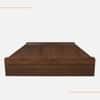 Mavanta Wood King Bed Without Storage Columbian Walnut Brown