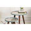 Vriksha Round Nesting Tables with Wooden Legs, Side Tables, Wooden Tables, Living Room Decor by A Tiny Mistake