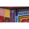 Theron Solid Wood Hand painted Bedside In Multicolour