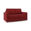 Apollo Compact 2 Seater Fabric Sofa in Salsa Red Colour