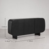 Soncy Solid Mango Wood Sideboard with 3 Door in Black Finish