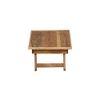 Cabello Free Standing Solid Wood Laptop Table in Natural Finish