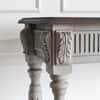 Noor Solid Wood Console Table in Dual Tone Finish