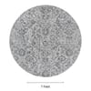 Neulooms Handloom Knotted Reversible Flatweave Round Rug Olive Green or Ivory 7ft