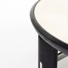 Bette Ceramic Coffee Table In Deark Brown Finish