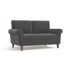 Oxford Sofa Set (Colour : Steel Grey, Cushion : Soft, Seater : 2+1+1)