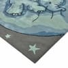 Saraswati Global Little Wool Viscose Hand Tufted Carpet in Granite 5X8 ft