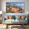 The Castle Decor Beachview Wall Art Set of 5 27x48 Inch