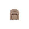 Avalon Fabric One Seater Manual Recliner in Brown Colour