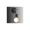 Brass Black Metal Wall Light