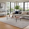 Geometric Labyrinth Carpet Size 7.8x5.4 ft.