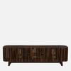 Sheesham Wood TV Unit in Scratch Resistant Provincial Teak Finish for TVs up to 70 Inches