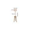 Harmon White Cotton Shade Floor Lamp
