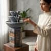 Water Fountain Harmony Falls 3-Tier Water Fountain in Multicolor Colour