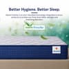 Sleepwell Springfresh Pocket Spring Classic Mattress Medium Single Size 75x35x8 in