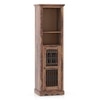 Bunai Solid Wood Bar Cabinet (Teak Finish)