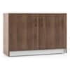 Alex 12 Pair Shoe Rack in Classic Walnut Finish