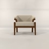 Contemporary Premium Minimalist Fabric Sofa (Colour: Beige, Seater: 2+1+1)