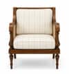 Upland Accent Sofa Chair in Teak Finish