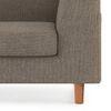 Rubik Premium 2 Seater Fabric Sofa in Mist Brown Colour