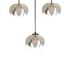 Devansh Solid Wood Electric Wall Light in Brown Colour with Red Shade Count of 1 Light