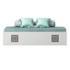 Livo Day Bed in Frosty White Finish