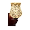 Devansh Solid Wood Electric Wall Light in Multi Colour with Multi Shade Count of 1 Light