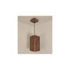 Trika Brown Solid Wood Single Hanging Light