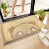 Luxe Home Canada Panda Bath Mat (40x60 cm) Gold