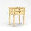 Maze Mango Wood Side and End Table in Yellow Finish