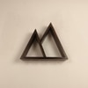 Pharoah Wooden Wall Shelf Organiser With Key Holders