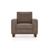 Apollo Neo 1 Seater Fabric Sofa In Mocha Colour